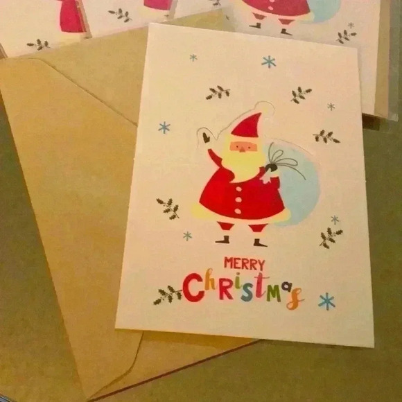 4* Xmas 🎅 Santa Greeting Cards - Picture 3 of 6